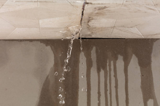 Professional Burst Pipe Cleanup technician working in Folsom, NJ